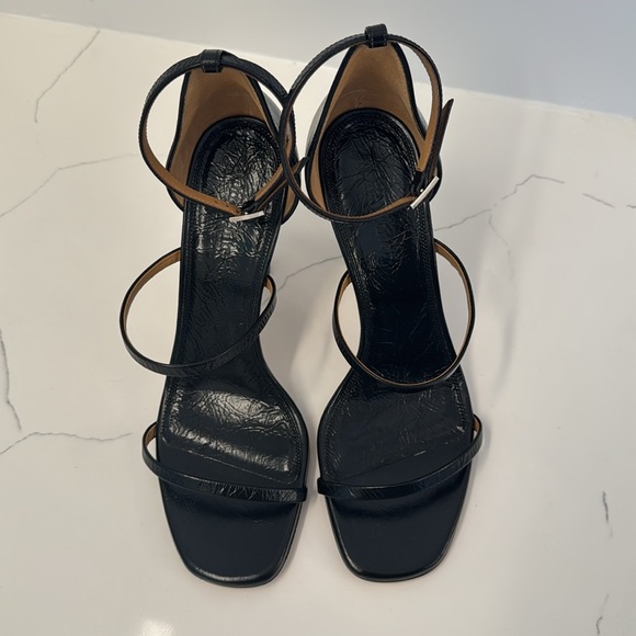 Off-White Lollipop 100MM Strappy High-Heel Sandals in Black- US 9.5/10 EU 40 - Picture 6 of 12